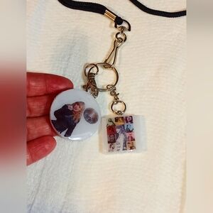 Taylor Swift inspired keychain lanyard